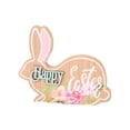 thumbnail image 1 of kurtrusly Forest Animals Decorations Rabbit Wooden Ornaments For Easter Celebration Fairty Party Decorations BLUE HAPPY, 1 of 6