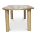 thumbnail image 3 of Moe's Home Collection MILO Wood Dining Table Natural Color, 3 of 5
