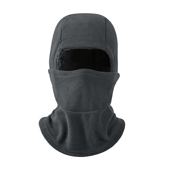 HJYCHN Winter Hats for Women Outdoor Hooded Neck Warmer Thickened Sports Thermal Windproof Cold Cap for Winter Winter Hat Grey One Size