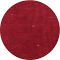 thumbnail image 1 of Ahgly Company Indoor Round Contemporary Red Abstract Area Rugs, 8' Round, 1 of 6