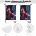 thumbnail image 2 of Bandera de jardín de temporada de Spider-Man, bandera de doble cara, bandera navideña para decoración navideña al aire libre., 2 of 8