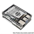 thumbnail image 1 of 9 Layers Acrylic Case Compatible for Raspberry Pi 5 Active Cooler, 1 of 5