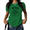 1-Green, variant on Women's Dinosaur Skeleton Graphic T-Shirt Funny Science Humor Tee Vintage Paleontology Chart Summer Black Top