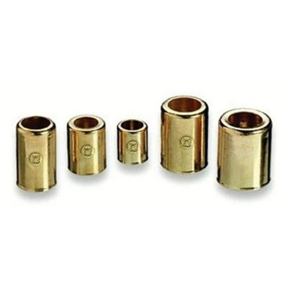 Western Enterprises Brass Hose Ferrules, 0.525 in I.D. - 1 EA (312-625)