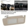 thumbnail image 3 of Sun Visor, ABS Sun Visor with Makeup Mirror and Light Car Interior Sunshield Replacement For Land Cruiser  2002 to 2010, 3 of 7
