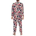 thumbnail image 7 of Salouo Barbeque1 Print Button-Front Long Sleeve Pajama Set for Men, Soft 2Pjs Men's Long Sleeve Sleepwear -Large, 7 of 7
