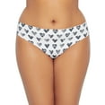 thumbnail image 4 of DKNY Womens Litewear Cut Anywhere Thong Style-DK5026, 4 of 4