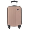 Travelers Club 20" Spinner Rolling Carry-on Luggage, Rose Gold
