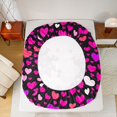 thumbnail image 4 of Manfei Ocean Axolotl Fitted Sheet Full,Watercolor Salamander Bed Set,3 Pieces,1 Fitted Sheet and 2 Pillowcases, 4 of 6