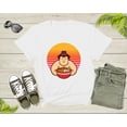 thumbnail image 4 of Sumo Sports Character Mascot Eating Japanese Ramen Noodle T-Shirt Sumo Wrestler Lover Gift T Shirt for Men Women Kids Boys Girls Tshirt, 4 of 8