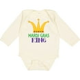 thumbnail image 3 of Inktastic Mardi Gras King Celebration Party Boys Long Sleeve Baby Bodysuit, 3 of 5
