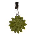 thumbnail image 4 of Set de 4 pinzas para mantel TwoFish con girasol verde de resina, 4 of 6