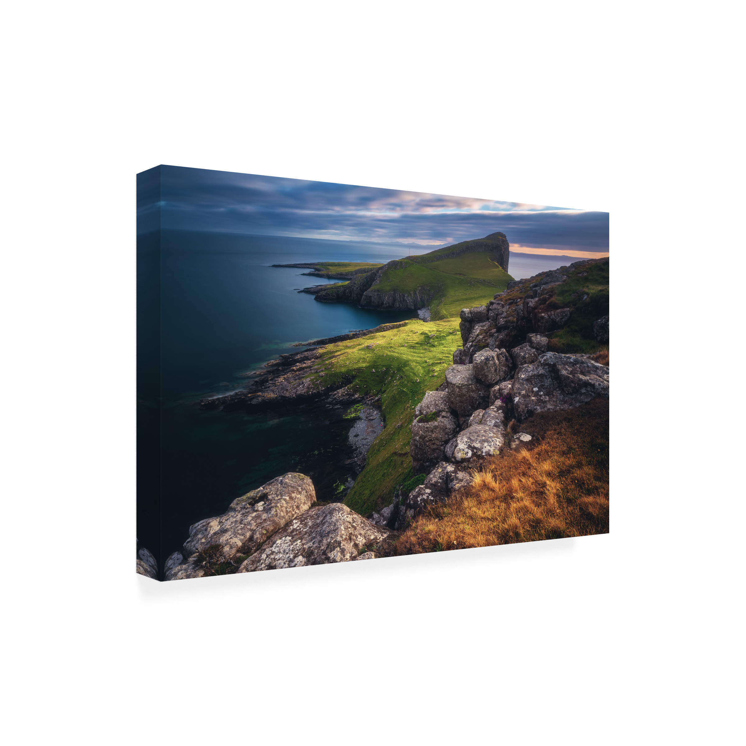 Jean Claude Castor 'Scotland - Neist Point' Canvas Art