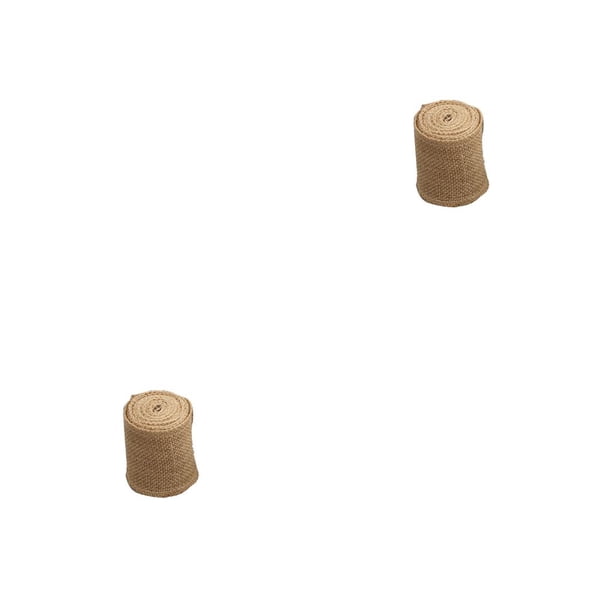 Matsuzay 1 rollo de cintas de yute, accesorio de costura decorativo, cinta de ropa bonita para regalos, decoraciones de para fiestas y Type6 NO6