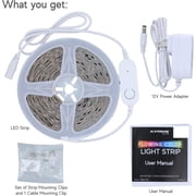 Xtreme Lit Bluetooth LED Light Strip, 200-Foot RGBIC Strip Lights with Color-Chasing Effect