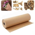 thumbnail image 1 of Rollo de papel kraft marrón de 30,5 cm x 30,5 m para embalar regalos y correos, 1 of 3