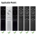 thumbnail image 2 of Smart Tv Remote Control Case Silicone Anti-slip Cover Compatible For 2022 Samsung Tm2280ecobn59 Solar Remote Control, 2 of 3