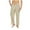 Khaki, variant on Diufon Men's Casual Wide Leg Pants Elastic Waist Drawstring Loose Pant Soft Breathable Trousers with Pockets