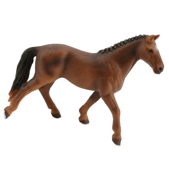 STOBOK Realistic Horse Figurine 2pcs Model Decor for Living Room Bedroom Office Animal Lovers