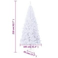 thumbnail image 4 of vidaXL Artificial Christmas Tree with Steel Stand 210 cm 910 Branches, 4 of 4