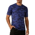 thumbnail image 2 of Camo Shirt for Men Summer Short Sleeve Crewneck Loose Casual T-Shirts Workout Tee Shirt, 2 of 5