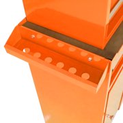 Holaki Detachable 5 Drawer Tool Chest with Bottom Cabinet and one Adjustable Shelf--Orange