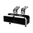 thumbnail image 1 of Caja de almacenamiento genérica para respaldo de asiento de coche, accesorios multifuncionales, universal, multiusos negro plateado, 1 of 9