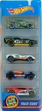 hot wheels track stars 5 pack