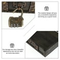 thumbnail image 5 of Youliang Vintage Wood Chest Portable Suitcase Trunk for Home & Travel - Style 1, 5 of 6