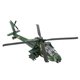 thumbnail image 1 of Alloy Copter Model Simulated Lifelike Diecast Pull Back Sound Light Aircraft Model Toy Collection Green, 1 of 4