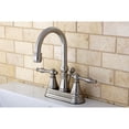 thumbnail image 2 of Kingston Brass KS2618NL 4 in. Centerset Bathroom Faucet, Brushed Nickel, 2 of 3