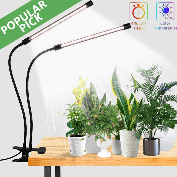 1 Pc LED Grow Light Bulb Full Spectrum Portable Plant Spotlight for Home 