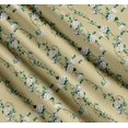 thumbnail image 3 of Soimoi Cotton Poplin Fabric Leaves & Peony Floral Printed Fabric 1 Yard 56 Inch Wide, 3 of 7