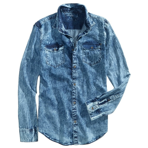 Camisa de mezclilla calvin klein hotsell