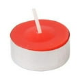thumbnail image 2 of Jeco CTC-002-12 Citronella Tealight Candles, Red - 1200 Piece, 2 of 5