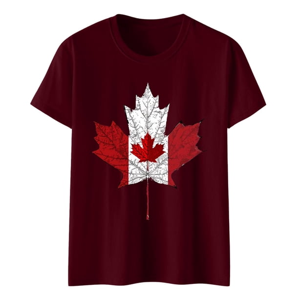 Camisas de Manga Corta para las Mujeres Impresión de Manga Corta Cuello Redondo, Camisa Casual de Poliéster para las Mujeres, Lavado de Manos