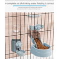 thumbnail image 2 of Suministros para mascotas para gatos Juego completo de comedero automático colgante para agua Comedero para perros Comedero para gatos Comedero para agua, 2 of 5