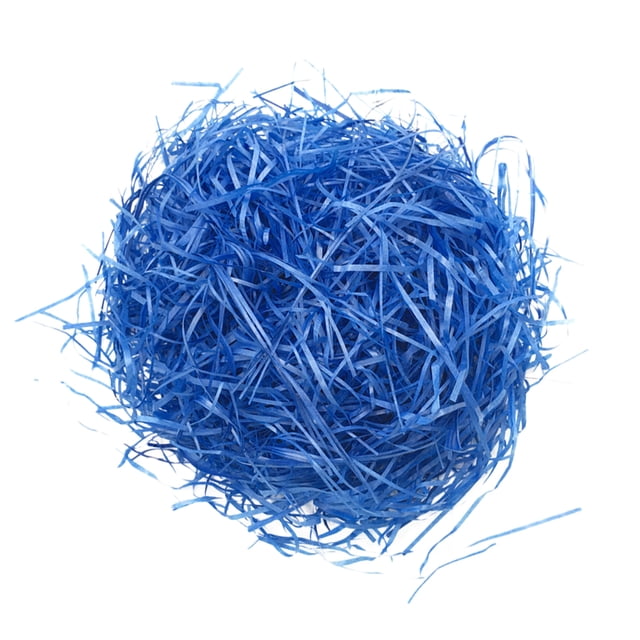 Relleno de papel de rafia triturado 20 g Sunnimix Tejido royalblue