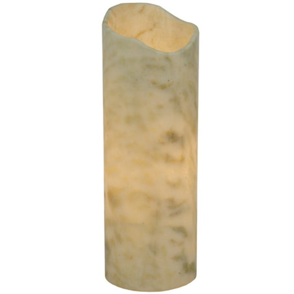 Meyda Tiffany 123464 White / Light Green 3.4" W X 9.75" H Jadestone Light Green Uneven Top