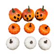 thumbnail image 2 of Artificial Pumpkin Set With Smiling Face Halloween Decoration Foam Material Cute B, 2 of 9
