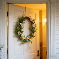thumbnail image 4 of Tdxkok Easter Wreath Simulation Egg Wreath Spring Simulation Flower Door Hanging Decoration Easter Decorations, 4 of 6