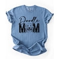 thumbnail image 4 of Doodle Mom Shirt for Women Cute Trendy Goldendoodle Dog Owner Graphic Tee for Adults Blue Jean Shirt Adult Small, 4 of 4