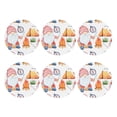 thumbnail image 2 of Disketp Gnome Camping Funny Coasters,6 Pcs Leather Coasters With Holder, Perfect Housewarming Hostess Gifts,Protect Furniture From Water Marks Scratch And Damage, 2 of 9