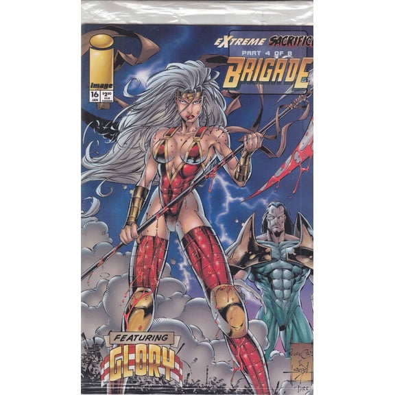 Brigade #16 (with card) VF ; Image Comic Book