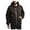 Black, variant on Bass Creek Outfitters Mens Canvas Jacket - Quilted Sleeves Tricot Duck Work Jackets for Men