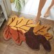 thumbnail image 5 of Alfombrilla de baño con forma de pavo, accesorios de decoración para el baño, alfombrillas de baño con forma de calabaza de otoño, lavables, antideslizantes, absorbentes, alfombrillas de ducha de, 5 of 5