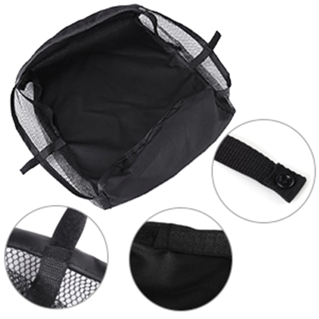 Organizador de Cochecito, Cesta de Almacenamiento para Suministros de Bebé, Bolsa Portátil Debajo del Cochecito Con Ganchos y Bucles para Cochecitos