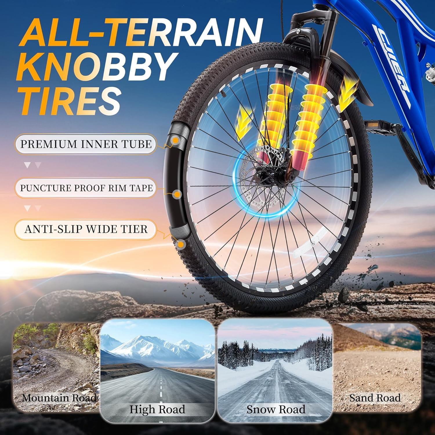 DEYGIA Boys Mountain Bike 20 inc