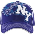 thumbnail image 2 of Kid's NY New York Baseball Cap Adjustable Velcro Closure Hat Junior Youth, 2 of 4