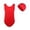 Red, variant on Coerni Girls One Piece Swimsuits Solid Color Ruched Bathing Suit for Tween Girls Hawaiian Athletic Swimwear with Matching Swim Cap